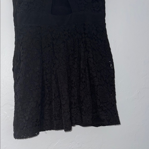 Free People Black Fit and Flare Mini Dress 104 - Picture 8 of 10